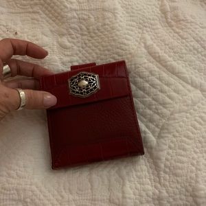 Brighton Red leather wallet